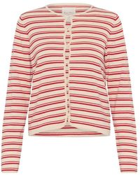 Part Two - Roter gestreifter strickpullover - Lyst