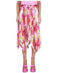 Versace - Midi Skirts - Lyst