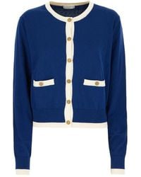 Ballantyne - Truien & Vesten ,Blauw ,Katoen Stijlvolle Gebreide Collectie - Lyst
