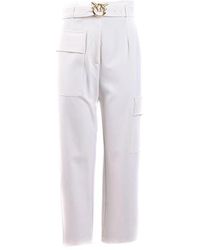 Pinko - Straight Trousers - Lyst