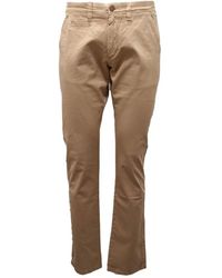Sun 68 - Katoenen Broek Met Stretch - Lyst