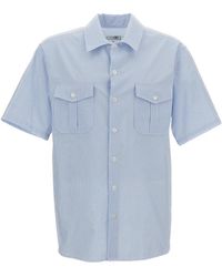 MM6 by Maison Margiela - Short Sleeve Shirts - Lyst