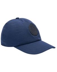Roberto Cavalli - Accessoires ,Blauw ,Katoen Monogram Baseball Cap - Lyst