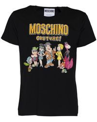 Moschino - Flinstones multicolor print t-shirt - Lyst