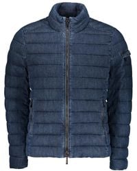 Moorer - Gepolsterte Denimjacke Mit Gänsedaunen - Lyst