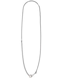 Werkstatt:münchen - Accessoires ,Grijs ,Zilveren Body Chain Sieraden - Lyst