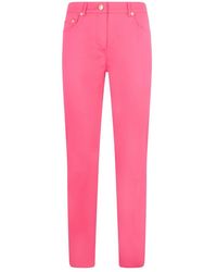 Moschino - Straight Trousers - Lyst