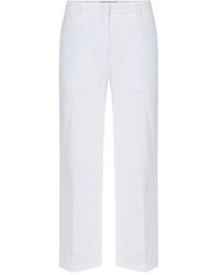 Iceberg - Regular Fit Katoenen Poplin Broek - Lyst