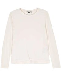 Seventy - R baumwollpullover mit panel-design - Lyst