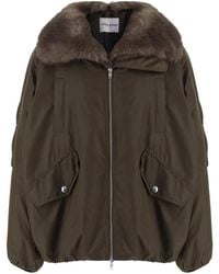 Stand Studio - Jassen ,Groen ,Polyester Frankie Coat - Lyst