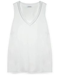 FIORELLA RUBINO - Sleeveless Tops - Lyst