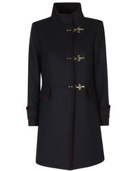 Fay - Single-Breasted Coats - Lyst