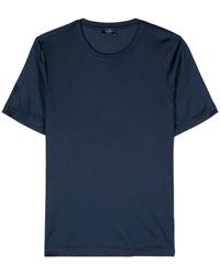 Barba Napoli - T-shirt di seta di lusso made in italy - Lyst