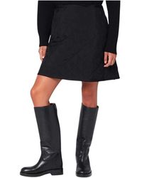 Jil Sander - Rokken ,Zwart ,Zwarte Mini Rok Gonna - Lyst