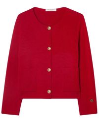 BUSNEL - Truien & Vesten ,Rood ,Wol Macey Jacket - Lyst