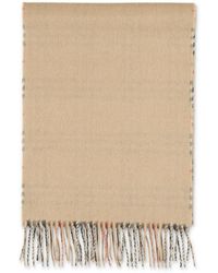 Burberry - Wendbarer cashmere schal mit check,winter scarves - Lyst