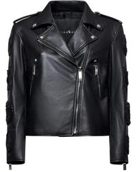 John Richmond - Leather Jackets - Lyst
