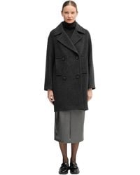 MARC AUREL - Double-Breasted Coats - Lyst