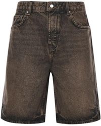 Represent - Denim Shorts - Lyst