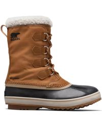 Sorel - Schoenen ,Bruin ,Nylon Kameelbruine Waterdichte Nylon Winterlaars - Lyst