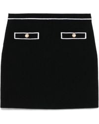 Alice + Olivia - Gebreide Mini-Rok - Lyst