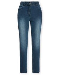 Elena Miro - Jeans ,Blauw ,Katoen Helena Skinny 5-Pocket Jeans - Lyst