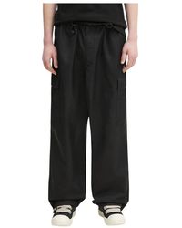 KENZO - Broeken ,Zwart ,Polyester Boke Flower 2.0 Cargo Jogpant - Lyst