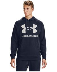 Training Herren Bekleidung Sport- Under Armour UA Storm SweaterFleece Hoodie Marineblau LG in Blau für Herren und Fitnesskleidung Hoodies 