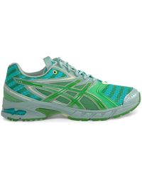 Asics - Grüne Mesh-Sneaker Mit Reflektierenden Details - Lyst