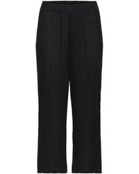 Kaffe - Wide Trousers - Lyst