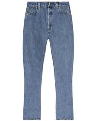 RE/DONE - Cropped Jeans - Lyst