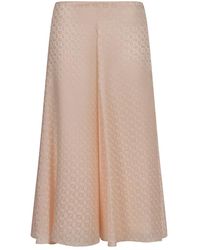 Fendi - Midi Skirts - Lyst
