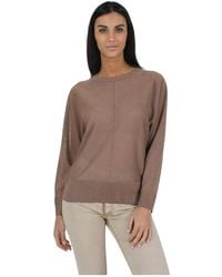 Alpha Studio - Round-Neck Knitwear - Lyst