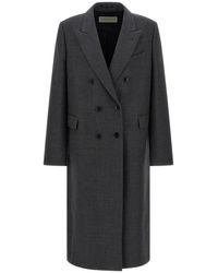 Dries Van Noten - Double-Breasted Jas - Lyst