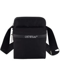 Off-White c/o Virgil Abloh - Tassen ,Zwart ,Nylon Outdoor Crossbody Nylon Tas - Lyst