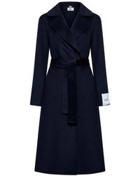 Silvian Heach - Lange Jas Met Riem - Lyst