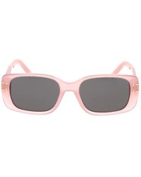 Dior - Accessoires ,Roze ,Stijlvolle Zonnebril Met Uniek Design - Lyst