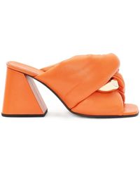 JW Anderson - Chain twist leder mules - Lyst