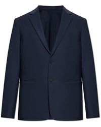 Theory - Jassen ,Blauw ,Leer Clinton Blazer - Lyst