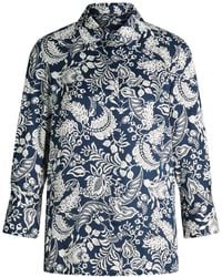 Joop! - Viscose Blouse Met Botanische Print - Lyst