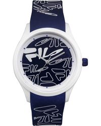 Fila - Herenhorloge Style 40 Mm Armband Siliconen 38-129 - Lyst