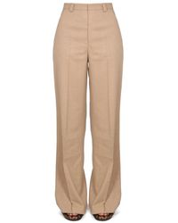 RED Valentino - Wijde Broek Van Wolmix - Lyst