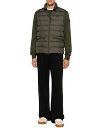 Moncler - Jassen ,Groen ,Treompan Padded Gilet - Lyst