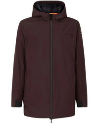 Suns - Aurelio Lange Velours Parka - Lyst