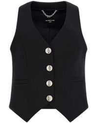 Guess - Schwarze Gilets Jacken Von Marciano - Lyst