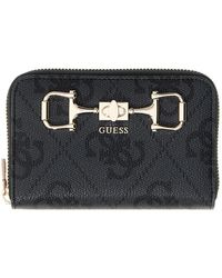 Guess - Accessoires ,Zwart ,Karnilla Logo Slg Lr Wallet - Lyst