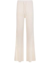 Alberta Ferretti - Wide Trousers - Lyst