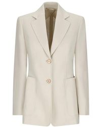 Max Mara - Jassen ,Katoen Blazer Monopetto Volonta - Lyst