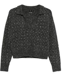 Pinko - V-Neck Knitwear - Lyst