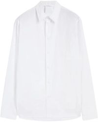 Aspesi - Klassiek Indiaas Chambray Shirt - Lyst